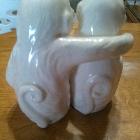 Adorable couple monkeys arm in arm Fitz and Floyd - Picture 2 of 4